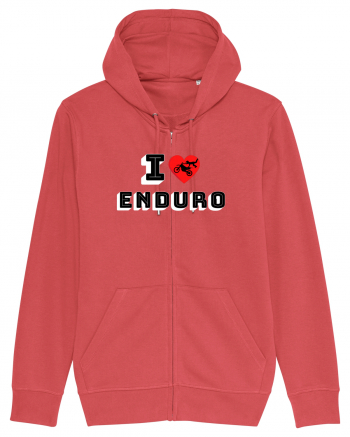 I Love Enduro Carmine Red