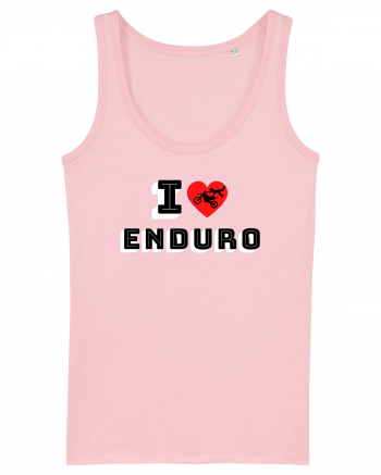 I Love Enduro Cotton Pink
