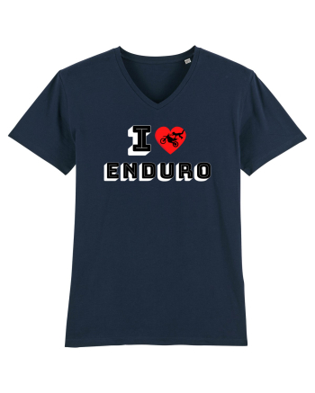 I Love Enduro French Navy