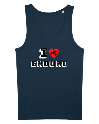 I Love Enduro Navy