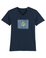 alfa romeo Tricou mânecă scurtă guler V Bărbat Presenter