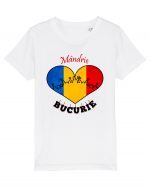 Tricolor România Tricou mânecă scurtă  Copii Mini Creator