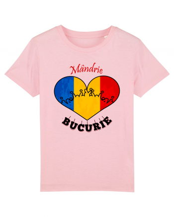 Tricolor România Cotton Pink