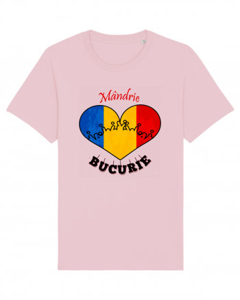 Tricolor România Cotton Pink