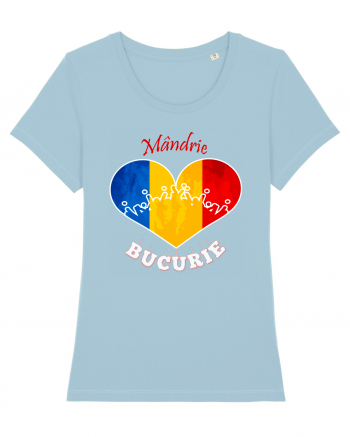 Tricolor România Sky Blue
