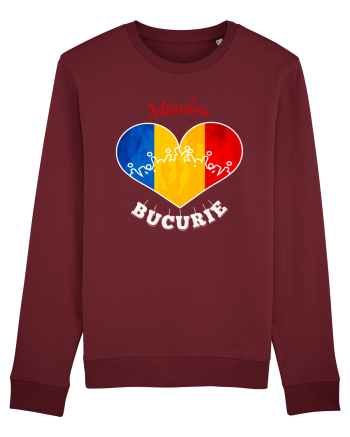 Tricolor România Burgundy