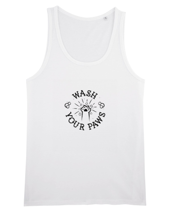 Wash your paws White