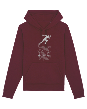 Run Boy Run Burgundy