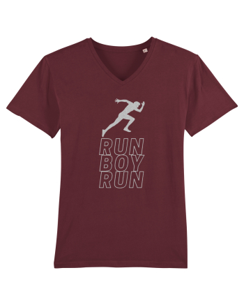 Run Boy Run Burgundy