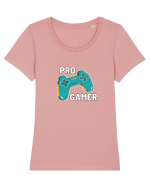 Gamer Tricou mânecă scurtă guler larg fitted Damă Expresser