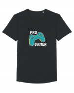 Gamer Tricou mânecă scurtă guler larg Bărbat Skater