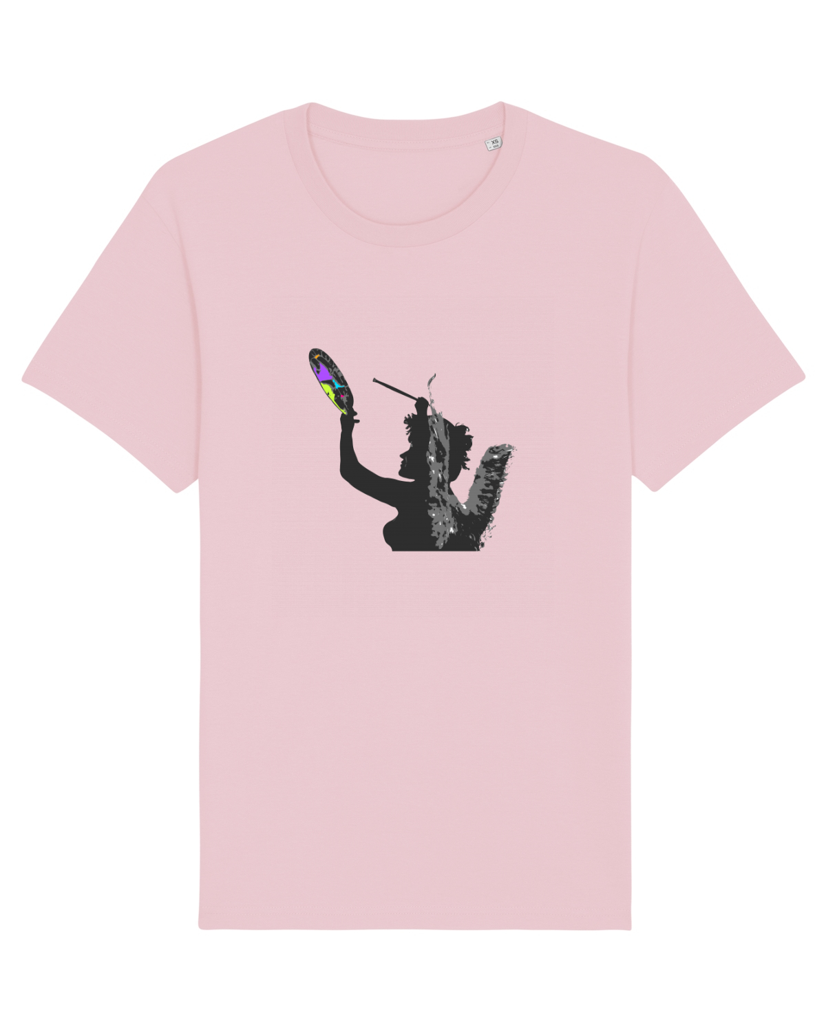 Tricou mânecă scurtă Unisex Rocker Cotton Pink