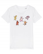 Animale Dansatoare Tricou mânecă scurtă  Copii Mini Creator