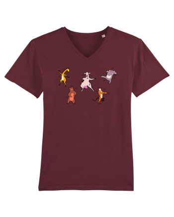 Animale Dansatoare Burgundy
