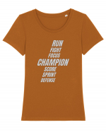 Champion Tricou mânecă scurtă guler larg fitted Damă Expresser