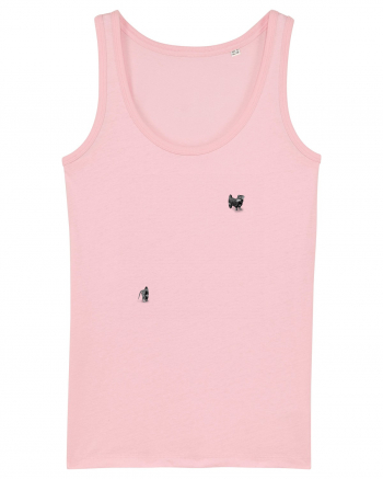 Wiener Dog Cotton Pink