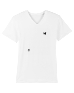 Wiener Dog Tricou mânecă scurtă guler V Bărbat Presenter