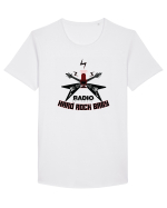 ROCK METAL RADIO Tricou mânecă scurtă guler larg Bărbat Skater