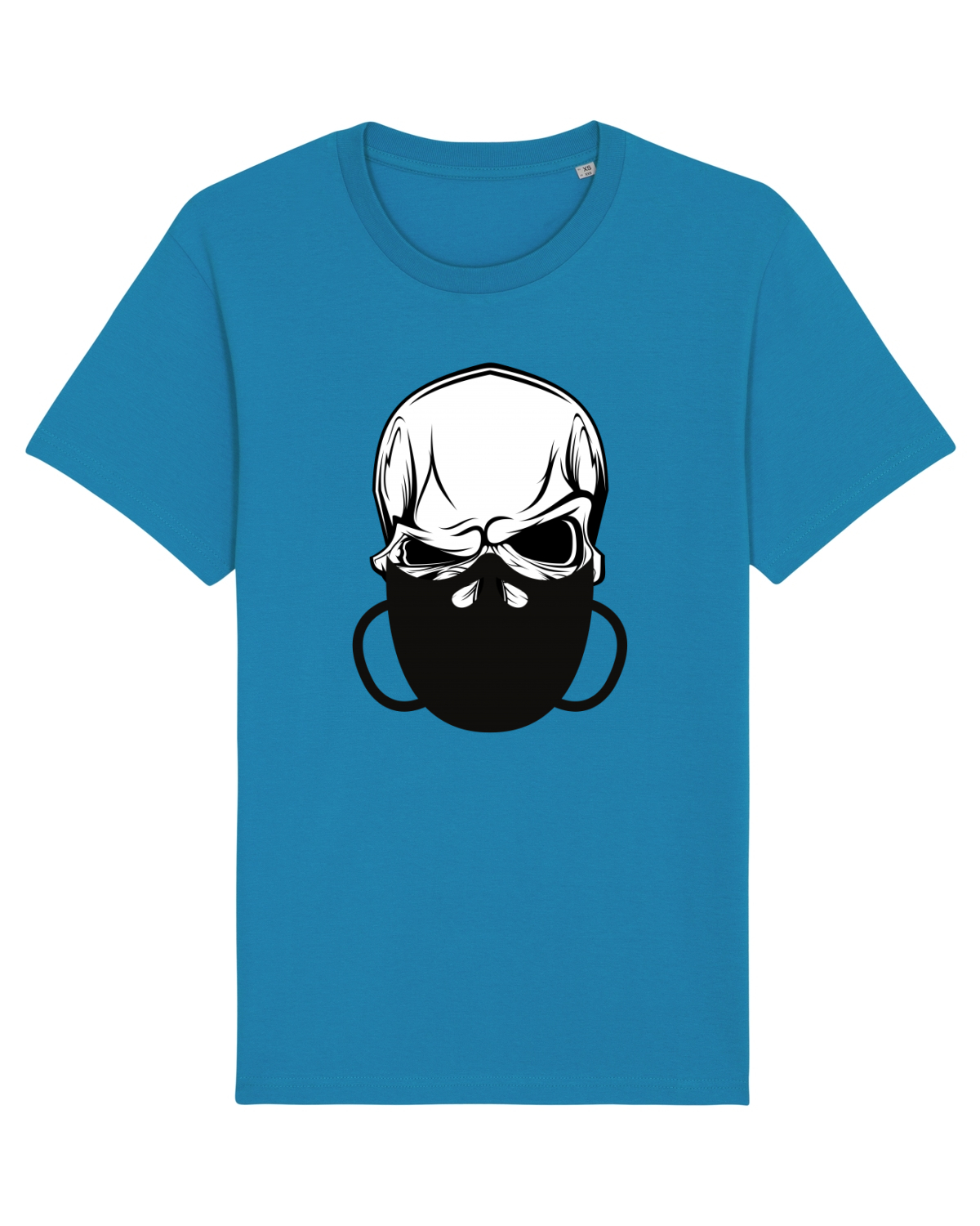 Tricou mânecă scurtă Unisex Rocker Azur