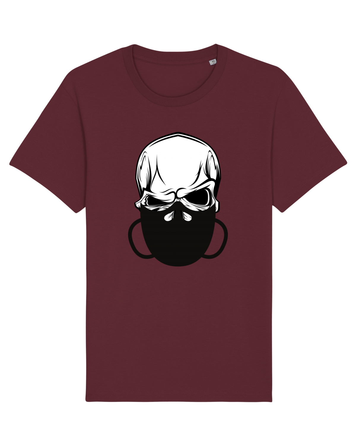 Tricou mânecă scurtă Unisex Rocker Burgundy