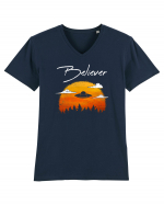 Believer OZN Tricou mânecă scurtă guler V Bărbat Presenter