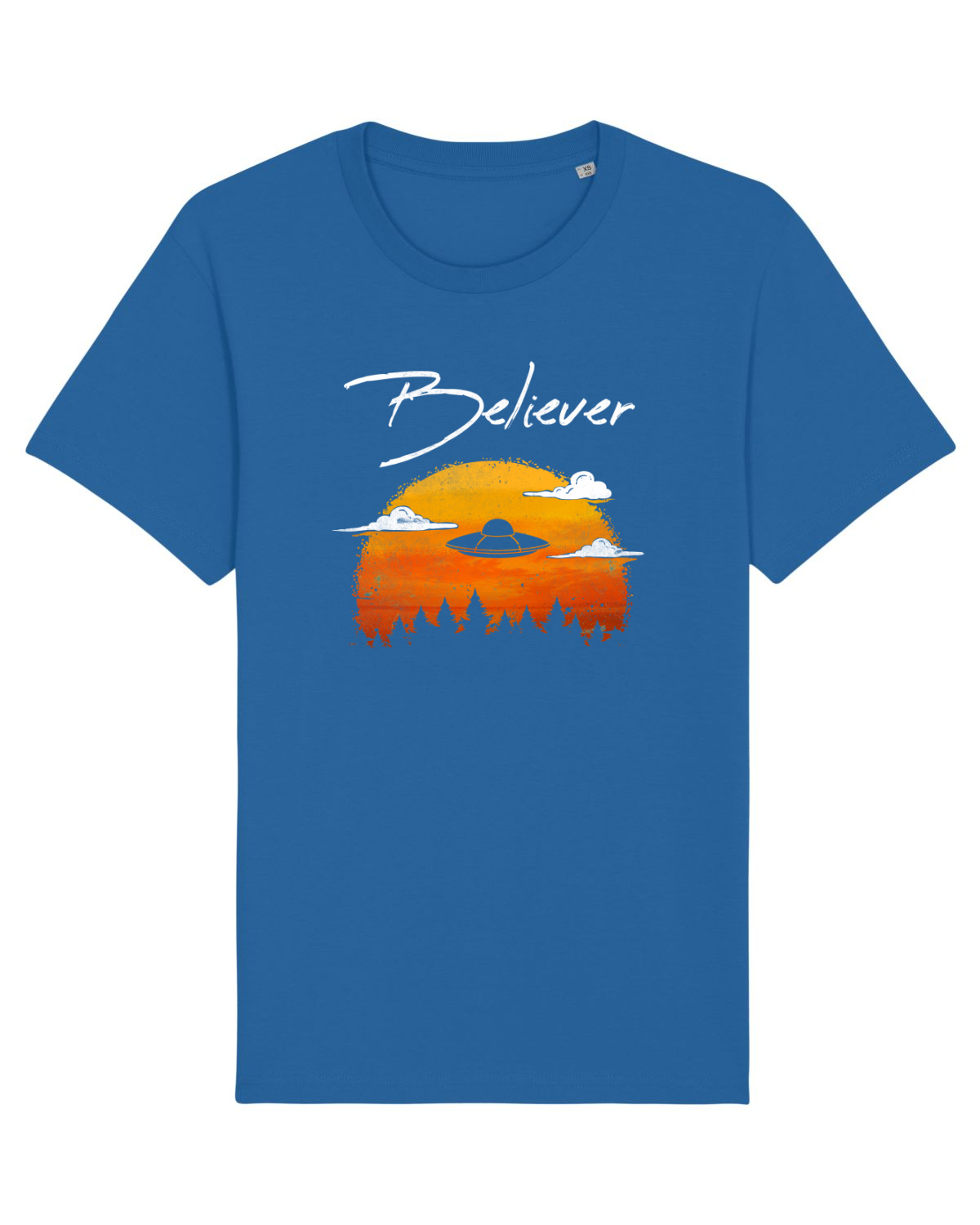 Tricou mânecă scurtă Unisex Rocker Royal Blue