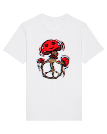 Trippy Magic Mushrooms White
