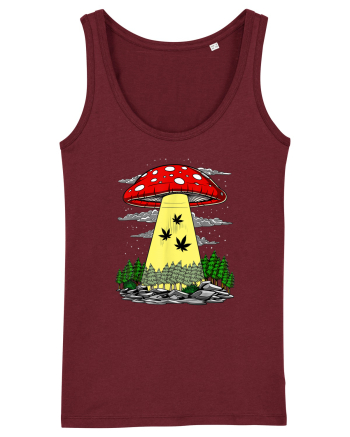 Abduction Magic Mushrooms Burgundy