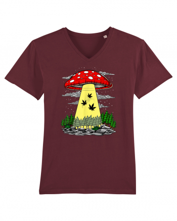 Abduction Magic Mushrooms Burgundy