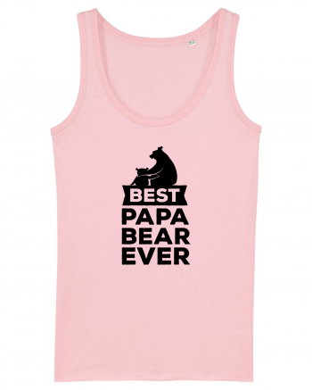 Best Papa Bear Cotton Pink