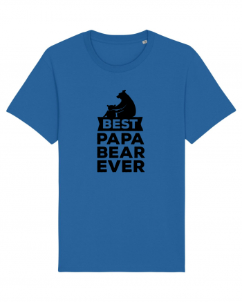 Best Papa Bear Royal Blue