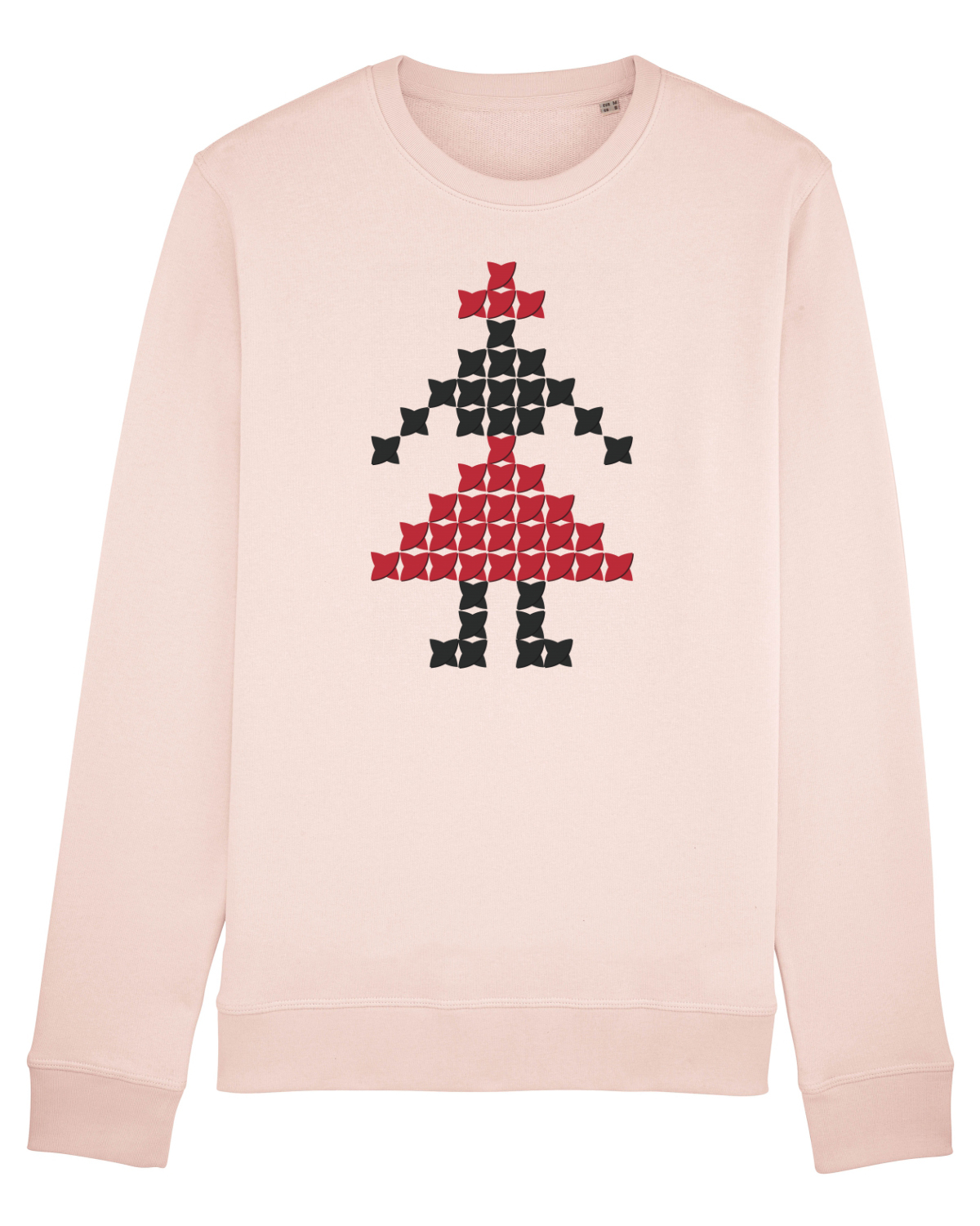 Bluză mânecă lungă Unisex Rise Candy Pink