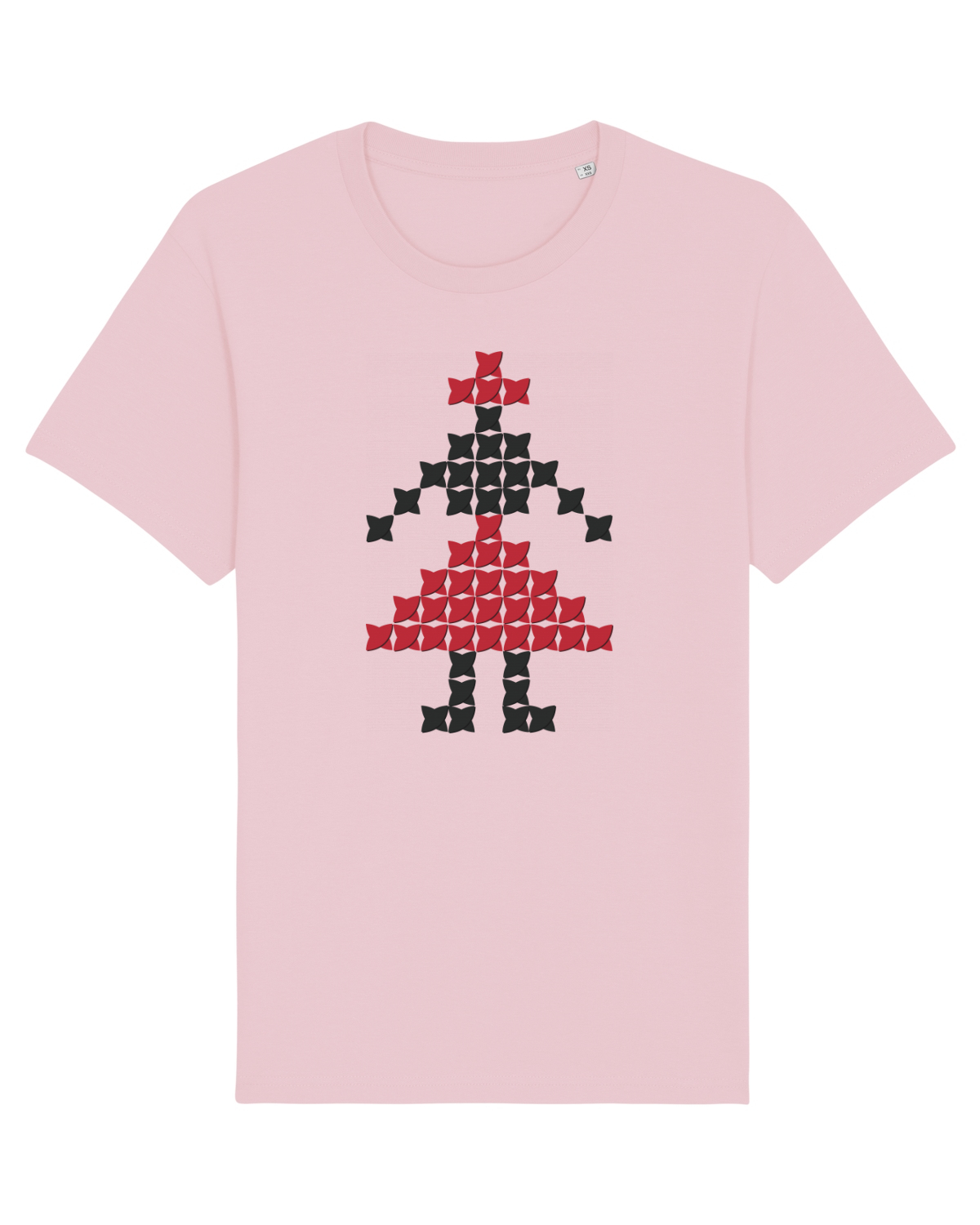 Tricou mânecă scurtă Unisex Rocker Cotton Pink
