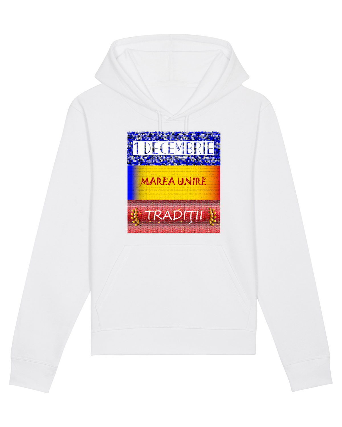 Hanorac Unisex Drummer White