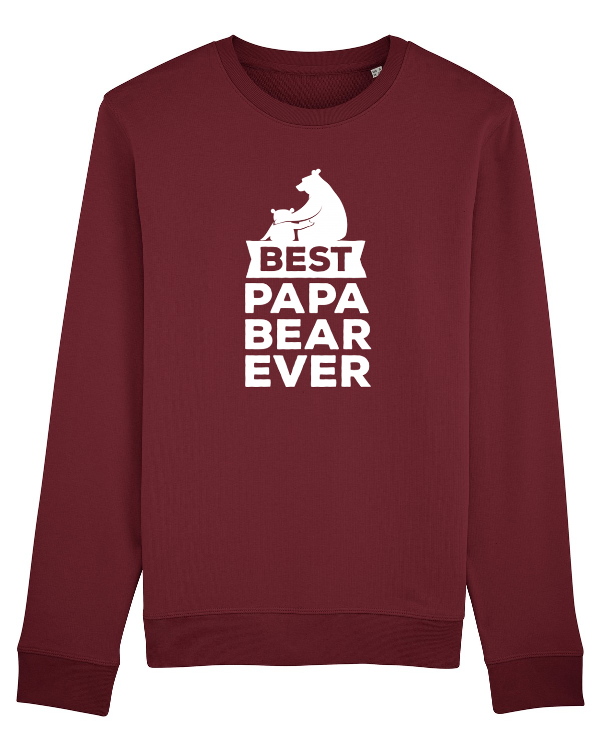 Bluză mânecă lungă Unisex Rise Burgundy