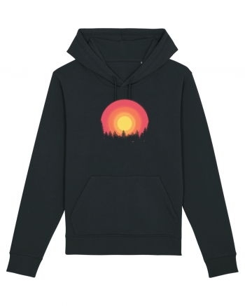 Forest Sunset Black