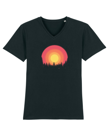Forest Sunset Black