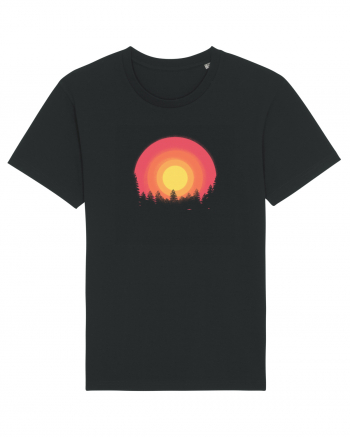 Forest Sunset Black