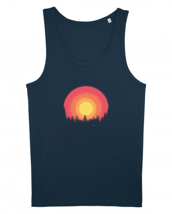 Forest Sunset Navy