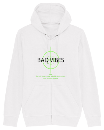 BAD VIBES TEE 21 White