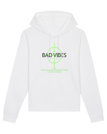 BAD VIBES TEE 21 White