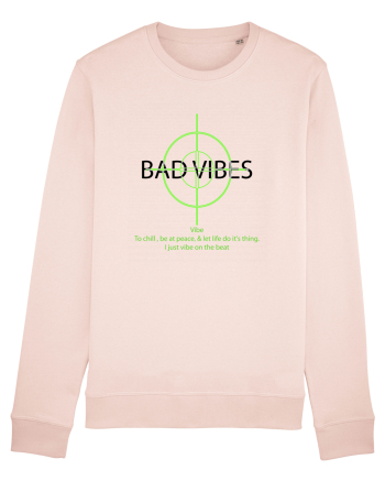 BAD VIBES TEE 21 Candy Pink