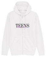 TEEN ANGELS TEE 21 Hanorac cu fermoar Unisex Connector