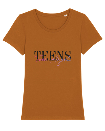TEEN ANGELS TEE 21 Roasted Orange
