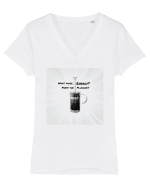 Energy Explosion Tricou mânecă scurtă guler V Damă Evoker