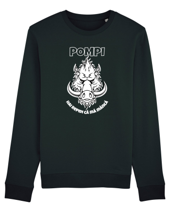 Pompi White Black