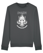 Pompi White Bluză mânecă lungă Unisex Rise