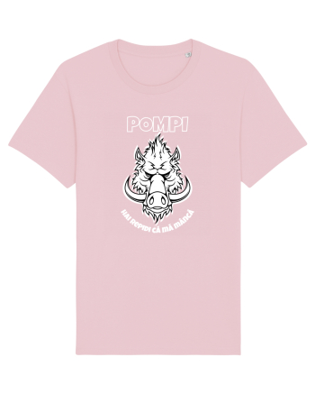 Pompi White Cotton Pink