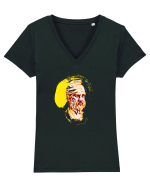 Cap de Dac 4. Tricou mânecă scurtă guler V Damă Evoker