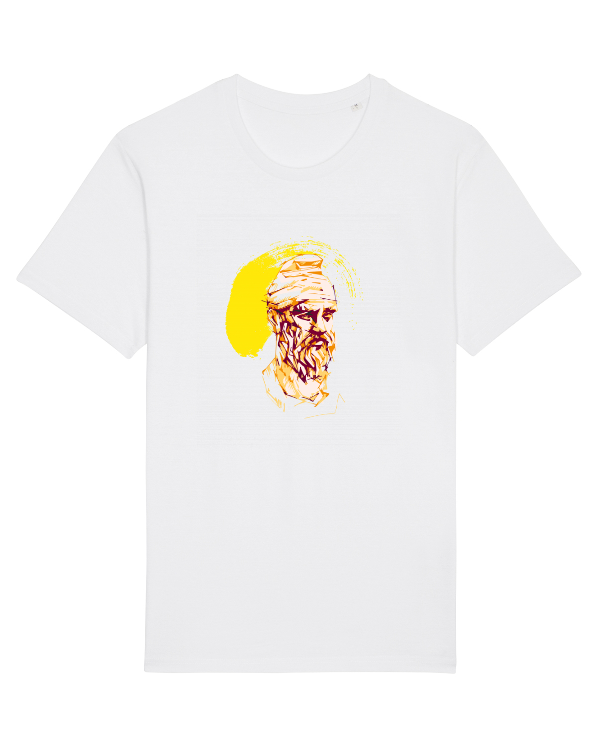 Tricou mânecă scurtă Unisex Rocker White